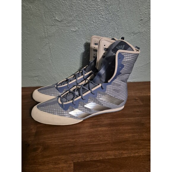 Mens Adidas BOX HOG 4 Boxing Shoes Training - Picture 2 of 8